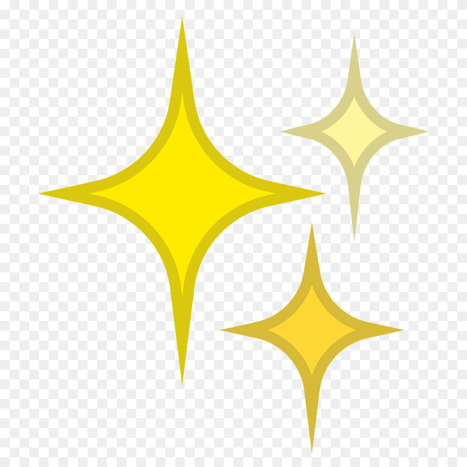 Sparkle Icon Sparkle Emoji Transparent Background, Star Symbol, Symbol, Animal, Fish Free Png Download