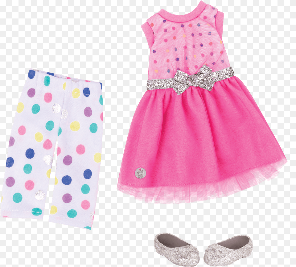 Sparkle Overlay Glitter Girls By Battat Stay Sparkly Dress Amp Leggings, Pattern, Clothing, Shirt, Blouse Png Image