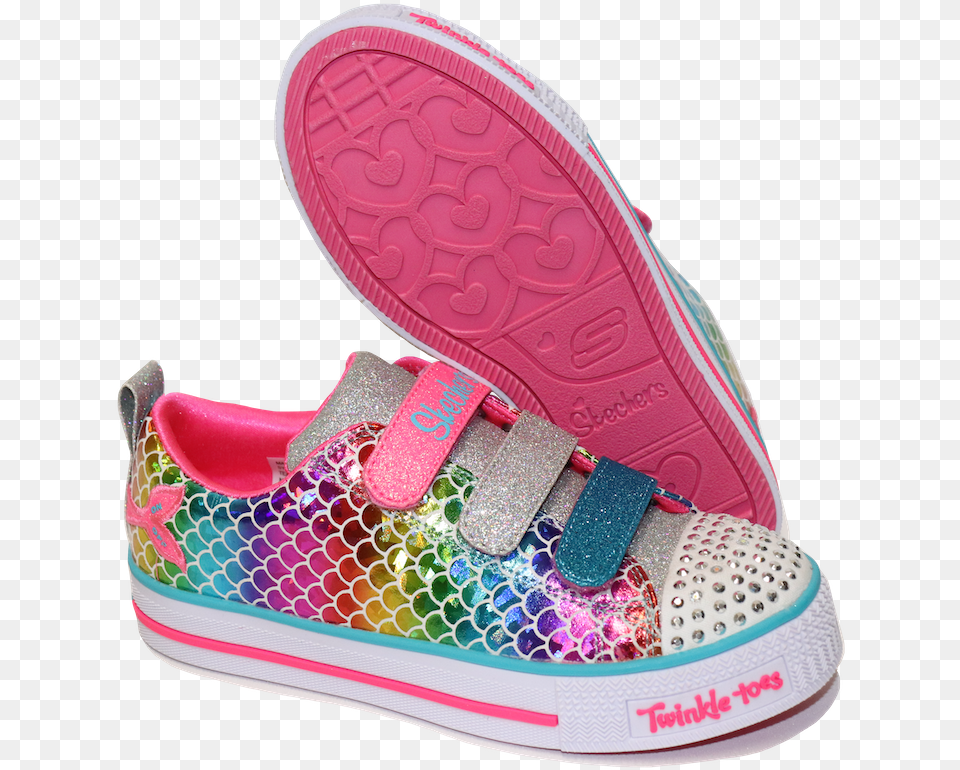 Sparkle Scales Multi Skate Shoe, Clothing, Footwear, Sneaker Free Png