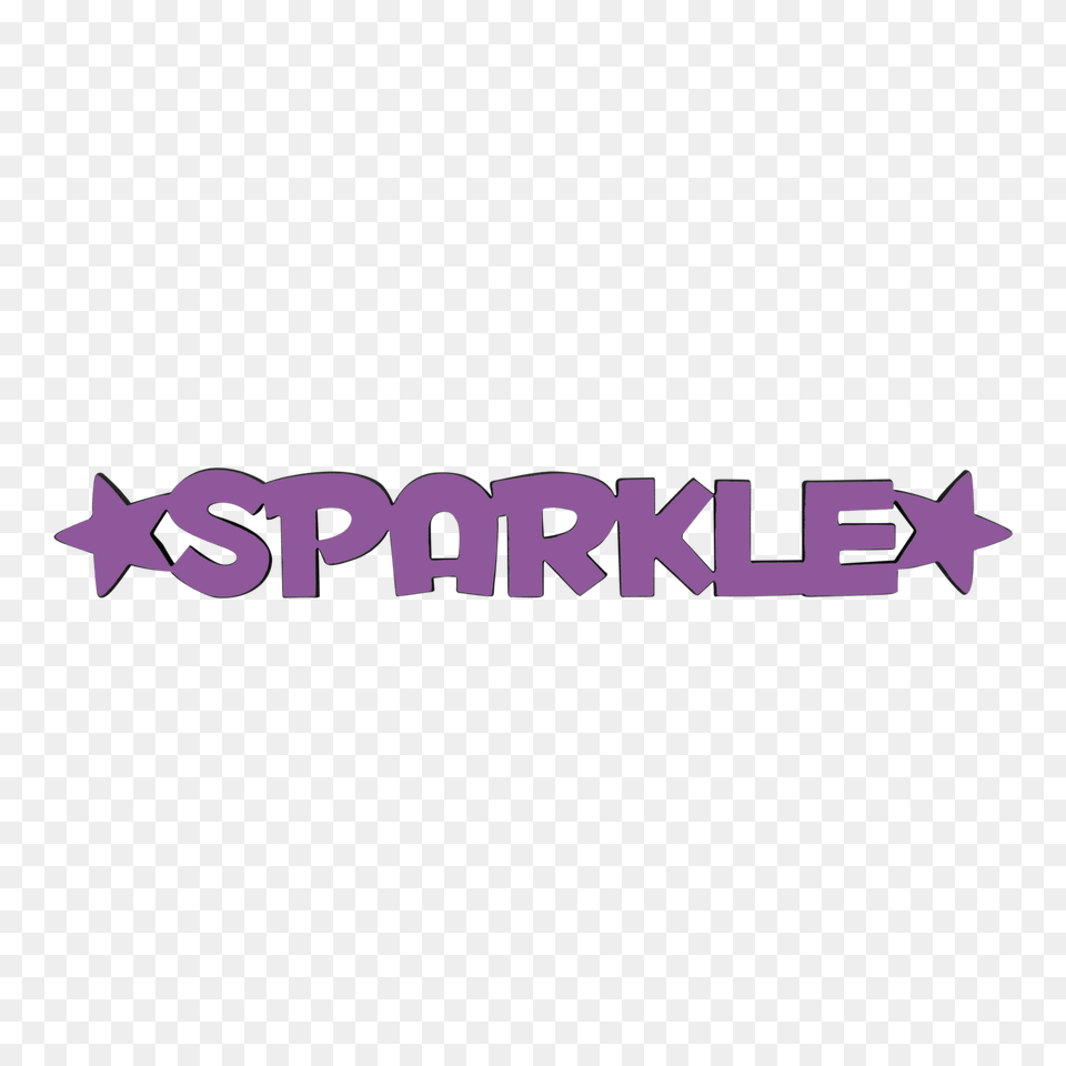 Sparkle Tiny Word, Logo, Purple Free Png