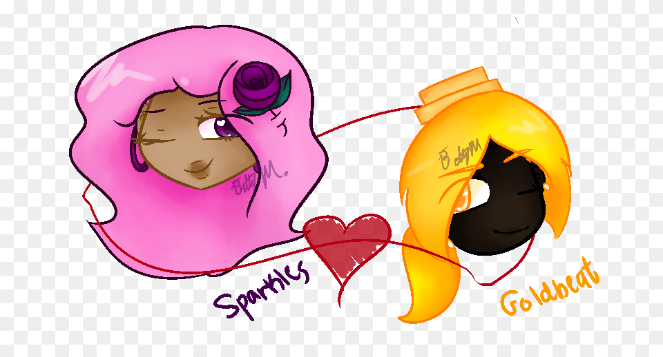 Sparkles And Goldbeat, Person, Head, Face Free Png Download