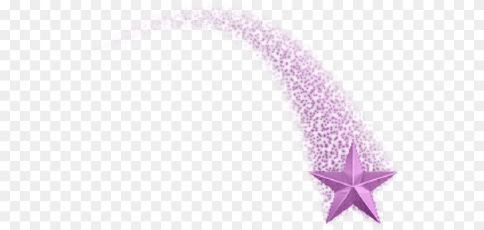 Sparkles Clipart Transparent Background Blue Shooting Star, Purple, Flower, Plant, Accessories Free Png