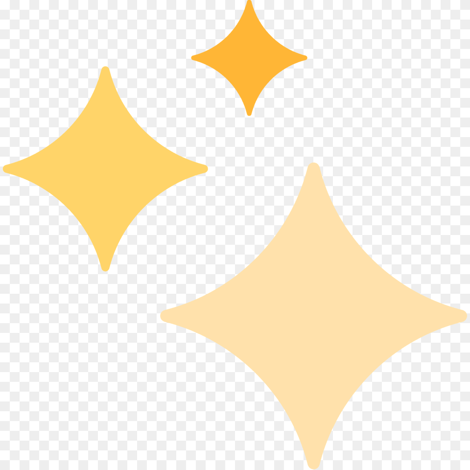 Sparkles Emoji Clipart, Logo, Symbol, Animal, Fish Free Png Download