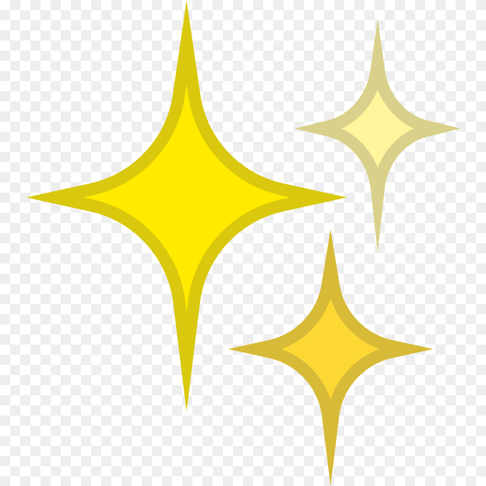 Sparkles Icon Spark Emoji, Symbol, Star Symbol, Animal, Fish Free Transparent Png