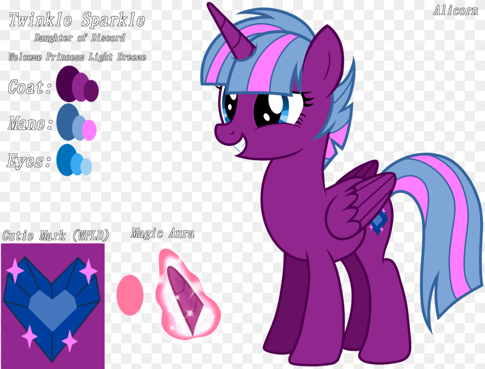 Sparkles Vector Twinkle Mlp Daughter Of Discord Twinkle Sparkle, Book, Comics, Publication, Purple Png