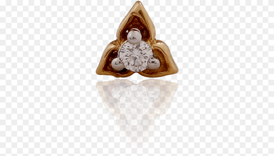 Sparkling Diamond Ethnic Nosepin Engagement Ring, Accessories, Jewelry, Earring, Gemstone Png Image