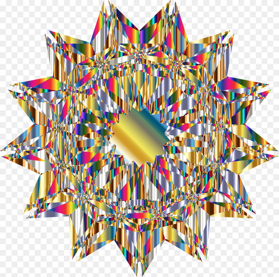 Sparkling Gem Circle, Pattern, Art, Chandelier, Lamp Png Image
