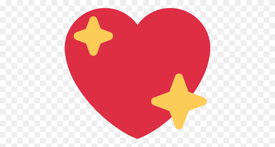 Sparkling Heart Emoji, Symbol, Star Symbol Png