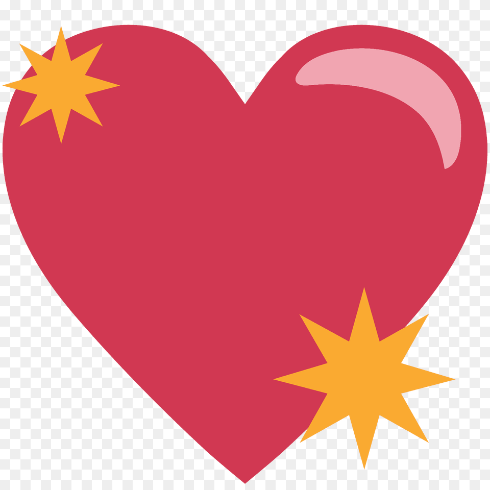 Sparkling Heart Emoji Clipart, Balloon, Symbol Free Png Download