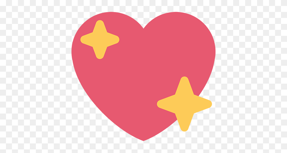 Sparkling Heart Emoji For Facebook Email Sms Id, Symbol Free Transparent Png