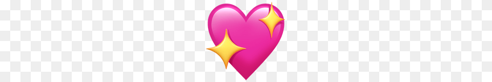 Sparkling Heart Emoji On Apple Ios, Symbol Png
