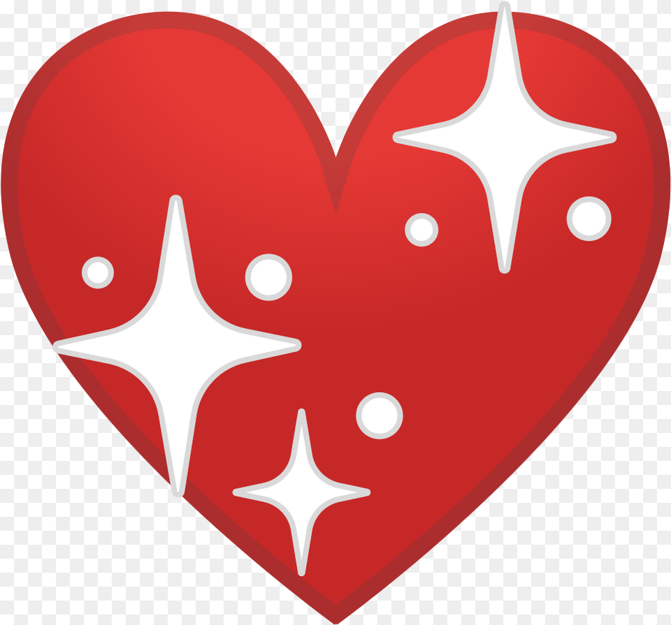 Sparkling Heart Icon Noto Emoji People Family U0026 Love Sparkling Heart Emoji Meaning, Food, Ketchup Free Png Download