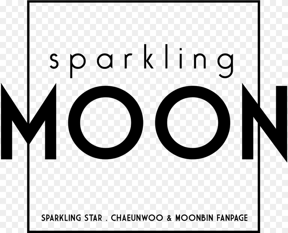 Sparkling Moon On Twitter Circle, Gray Free Transparent Png