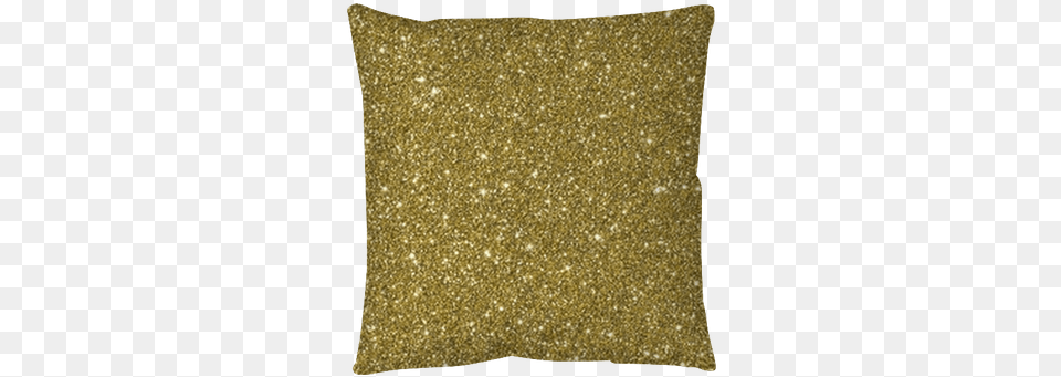 Sparkly Gold Glitter Background Throw Pillow Pixers Cushion, Home Decor, Blackboard Free Transparent Png
