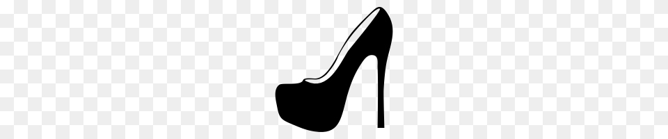 Sparkly High Heels Clipart Clipart, Gray Png