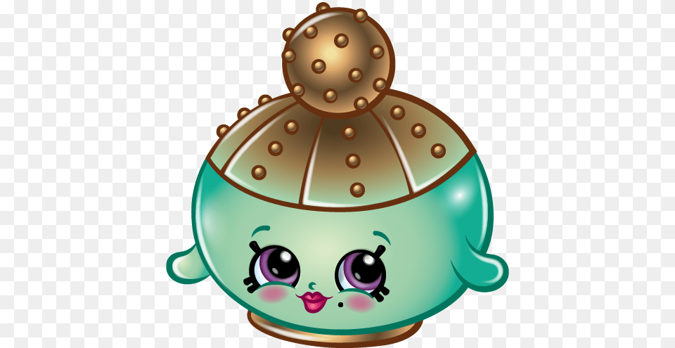 Sparkly Spritz Art Official Shopkins Clipart Image, Pottery, Food, Produce, Snowman Png