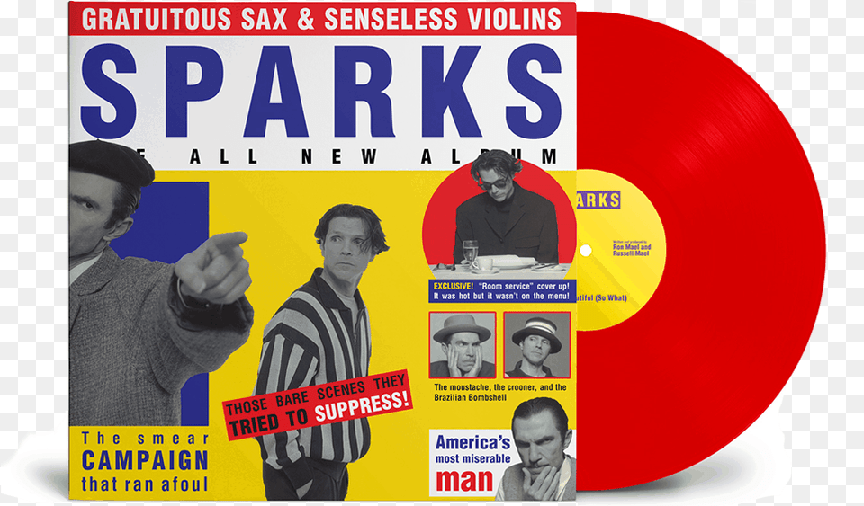 Sparks Gratuitous Sax Amp Senseless Violins, Poster, Advertisement, Person, Man Free Transparent Png