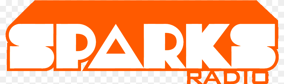 Sparksradio Red Orange Color Sparks Radio Podcast, Logo, Text Free Transparent Png