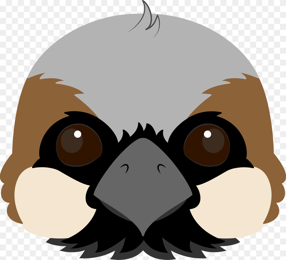 Sparrow Face Clipart, Animal, Fish, Sea Life, Shark Free Png Download