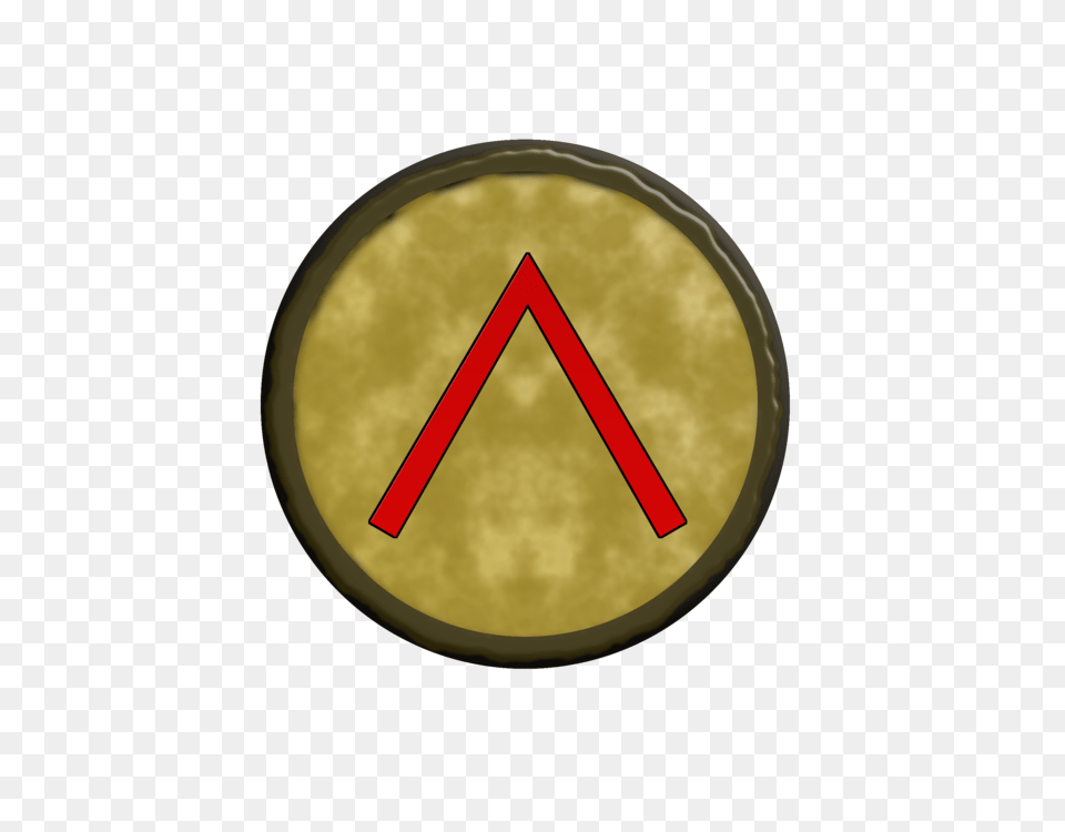 Spartan Army Computer Icons Warrior Aspis, Gold Free Transparent Png