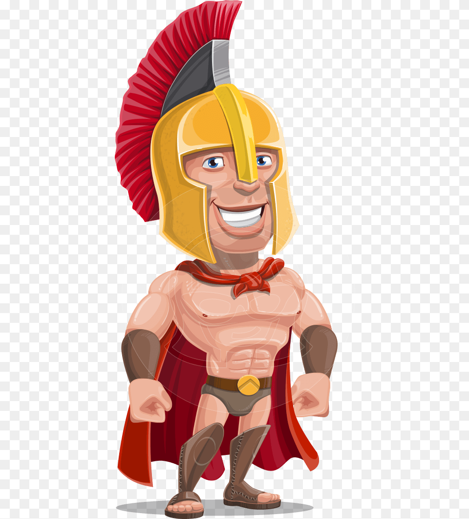 Spartan Cartoon Spartan Cartoon, Baby, Person, Face, Head Free Png Download