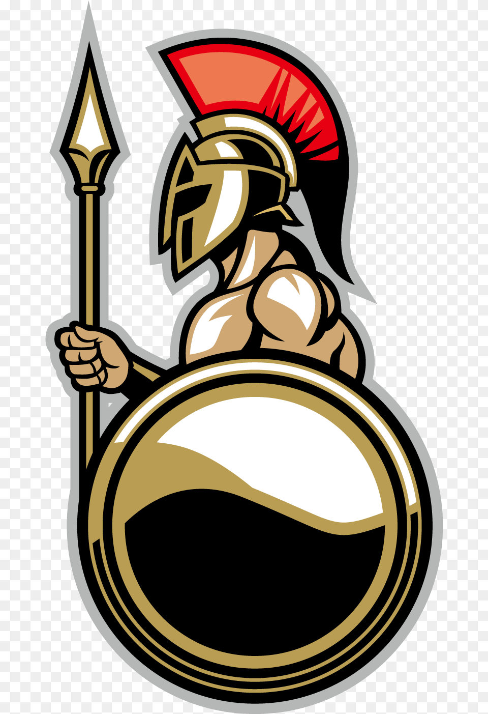 Spartan Clipart Warrior Logo Picture Spartan Transparent, Person Free Png
