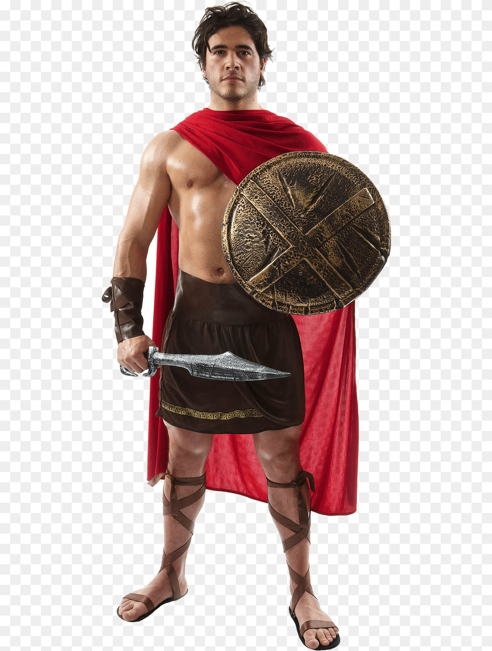 Spartan Fancy Dress, Armor, Clothing, Costume, Person Png Image