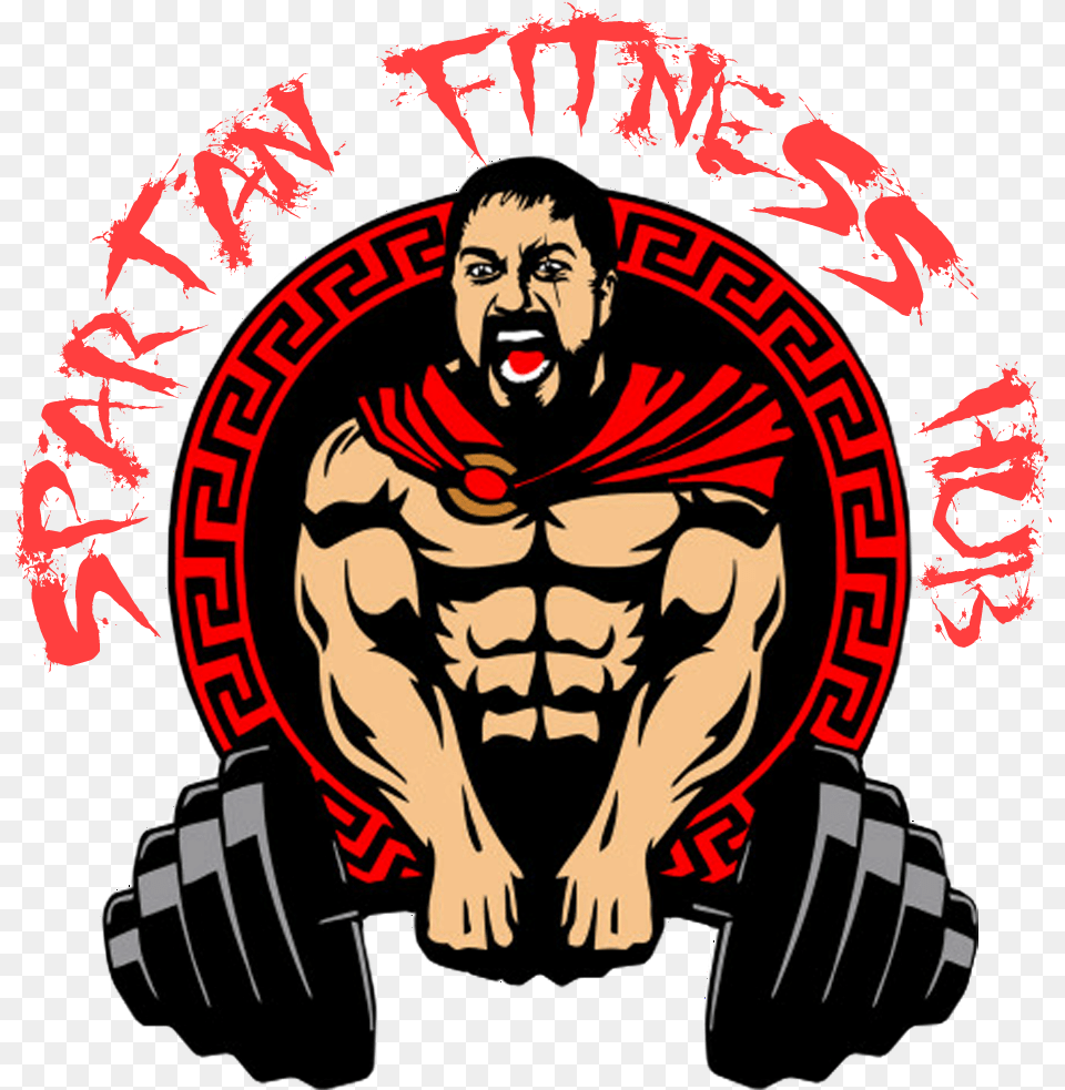 Spartan Fitness Caution This Is Sparta, Adult, Male, Man, Person Png