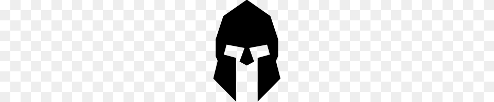 Spartan Helmet Icons Noun Project, Gray Png