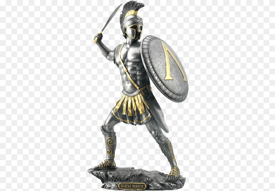 Spartan Hoplite Shield Statue Spartan Soldier, Adult, Male, Man, Person Png