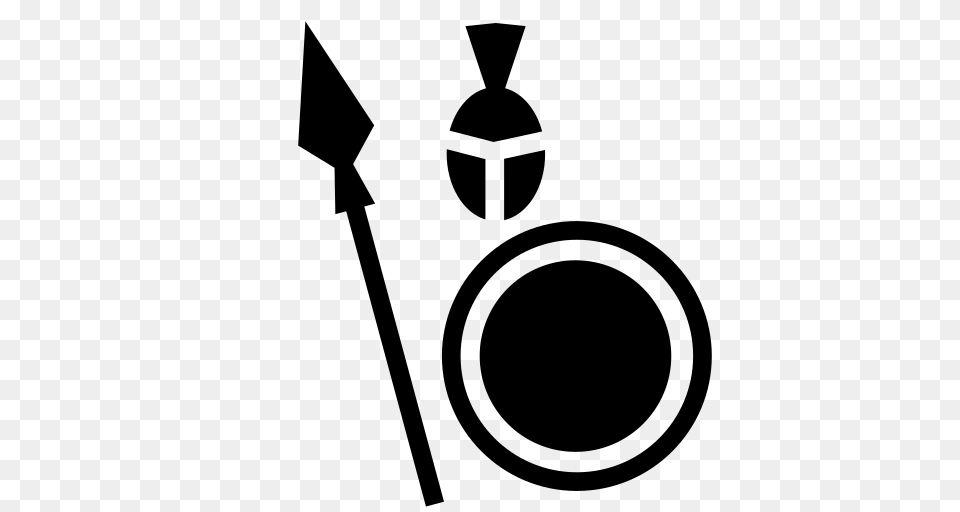 Spartan Icon Of Game Icons, Gray Free Transparent Png