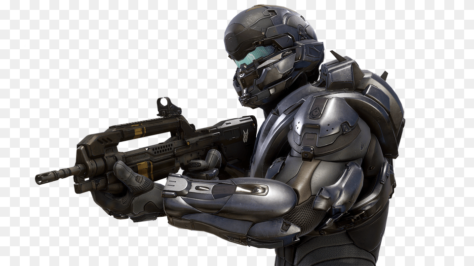 Spartan Locke Halo 5 Halo Halo 5 Locke Render, Helmet, Gun, Weapon, Adult Free Png Download