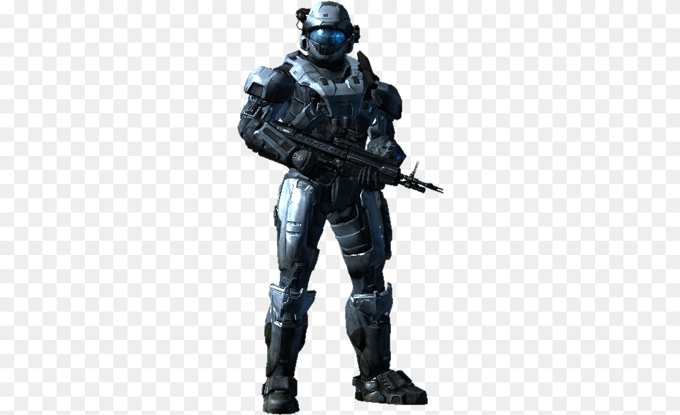 Spartan Military Police Halo Reach Noble 6, Adult, Male, Man, Person Free Png Download