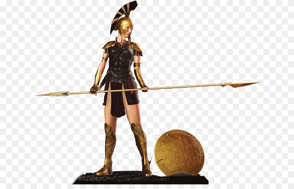 Spartan Woman, Bronze, Clothing, Costume, Weapon Free Png