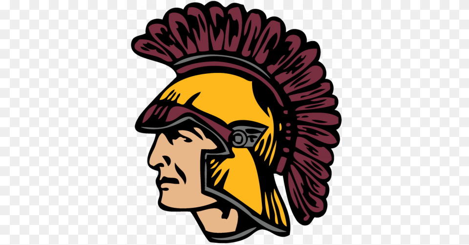 Spartans Top Titans 44 21 Get Rematch Against Ellsworth Luxemburg Casco High School Logo, Helmet, Face, Head, Person Free Transparent Png