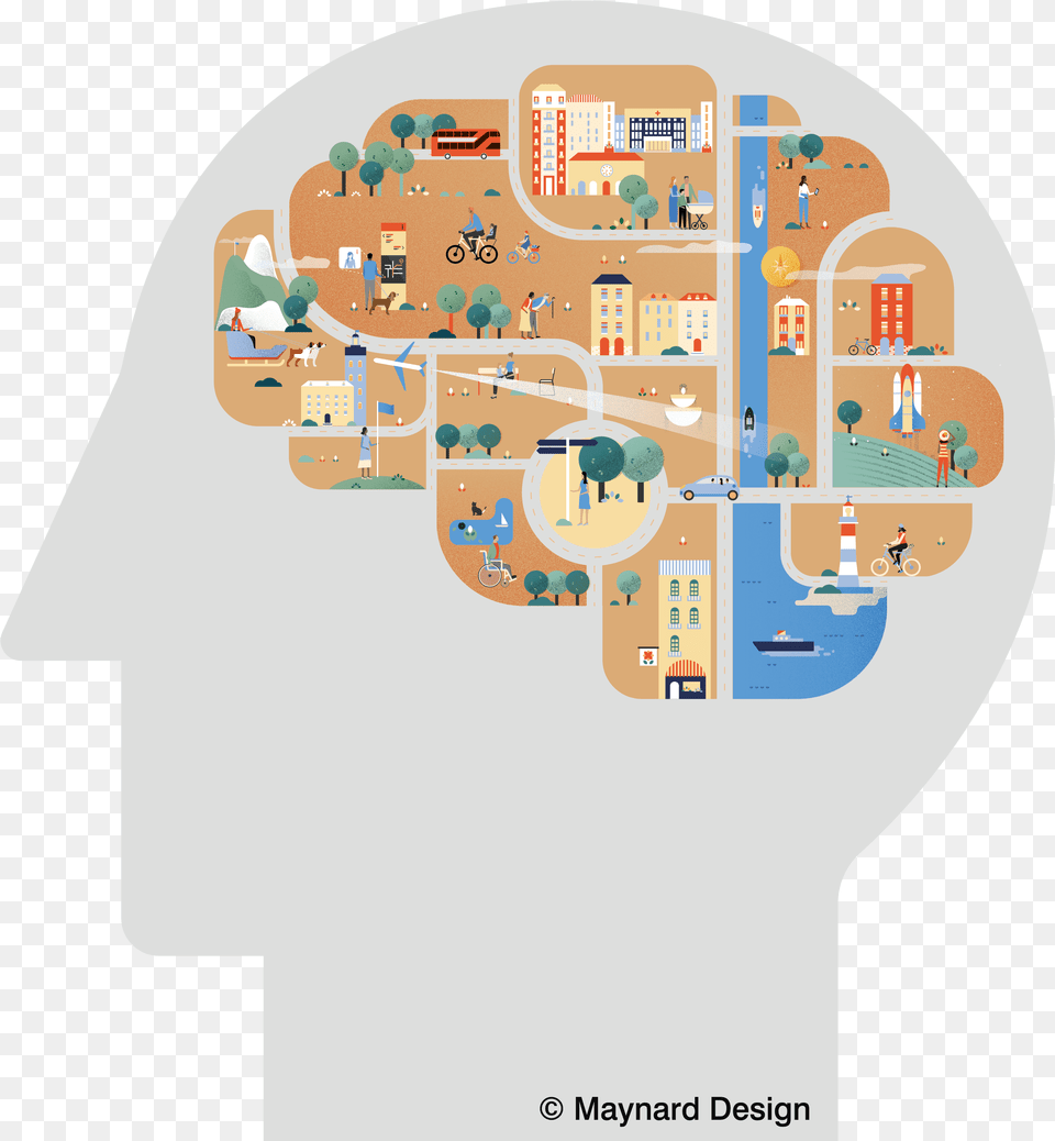 Spatial Cognition Illustration, Chart, Neighborhood, Plot, Diagram Png Image