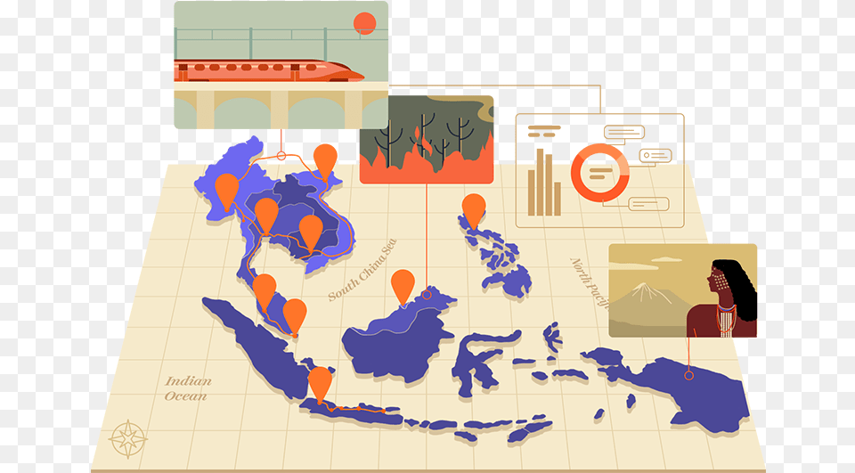 Spatial Storytelling Map Singapore Asia Story Storytelling Easy Southeast Asia Map, Adult, Person, Female, Woman Free Png