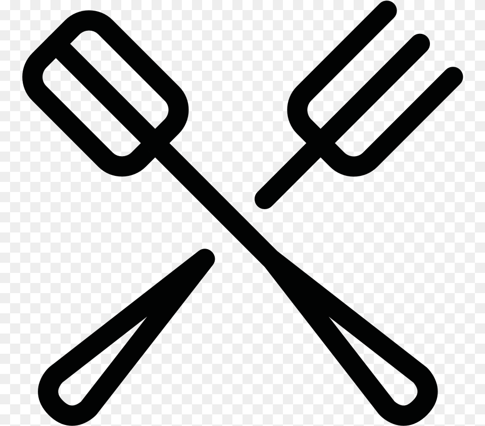 Spatula And Fork, Cutlery, Appliance, Ceiling Fan, Device Free Png Download