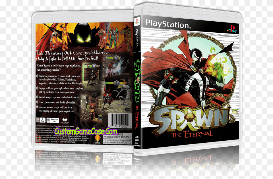 Spawn The Eternal Graphic Design, Advertisement, Poster, Person, Book Free Png Download