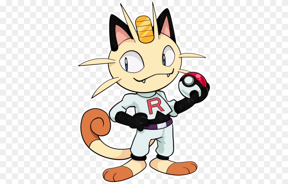 Spawned From Talk During Meowth Pokemon Team Rocket, Baby, Person, Cartoon, Face Free Png Download