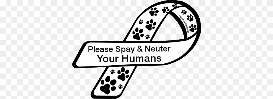 Spay And Neuter Your Humans, Footprint Png Image