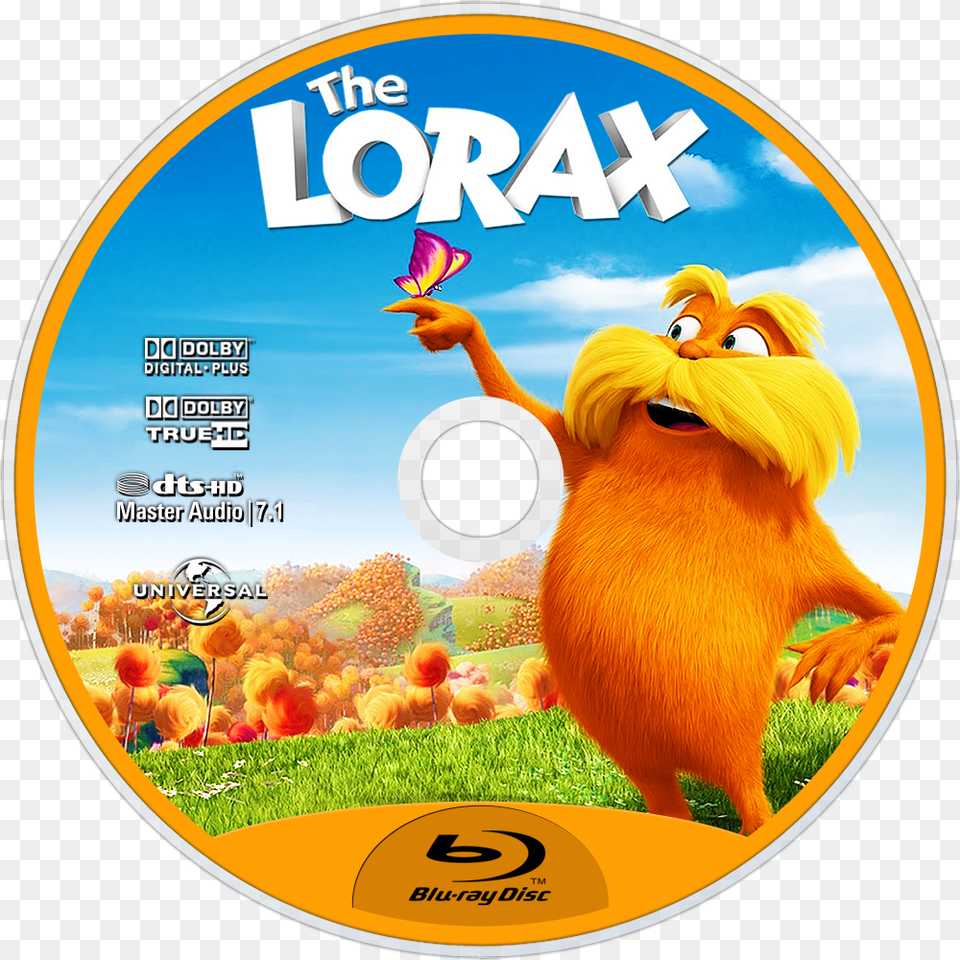 Speak For The Trees Lorax, Disk, Dvd, Animal, Canine Free Png