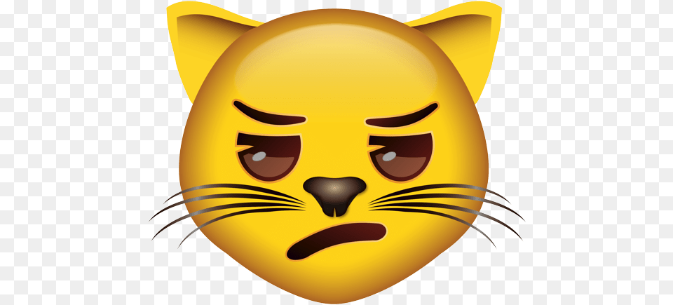 Speak No Evil Cat Emoji, Clothing, Hardhat, Helmet, Animal Free Png Download