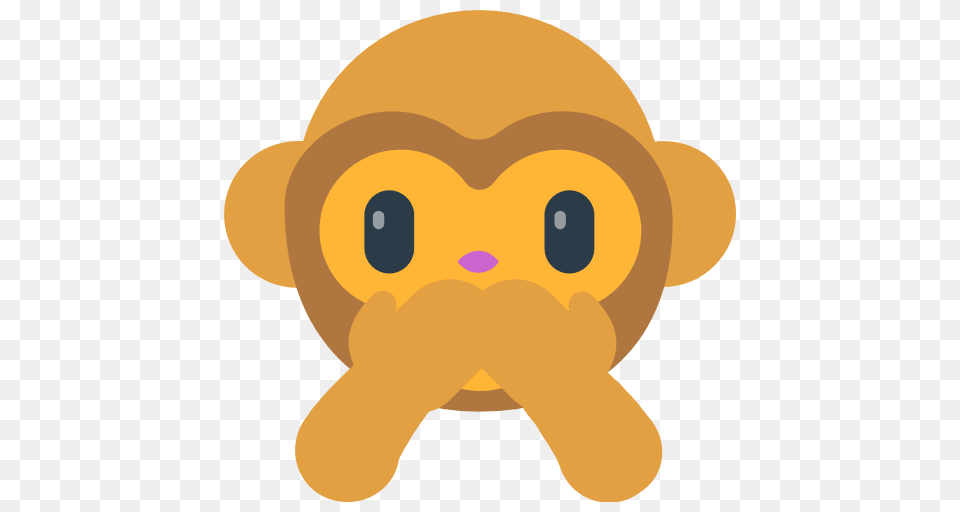 Speak No Evil Monkey Emoji For Facebook Email Sms Id, Plush, Toy, Animal, Bear Free Png