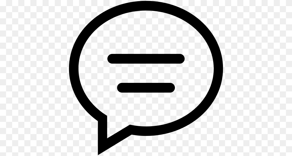 Speak Speak People Talking Icon With And Vector Format, Gray Free Png