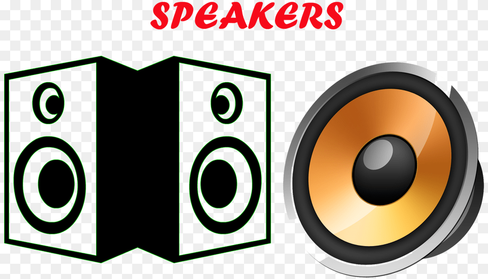 Speaker Clipart, Electronics, Disk Png
