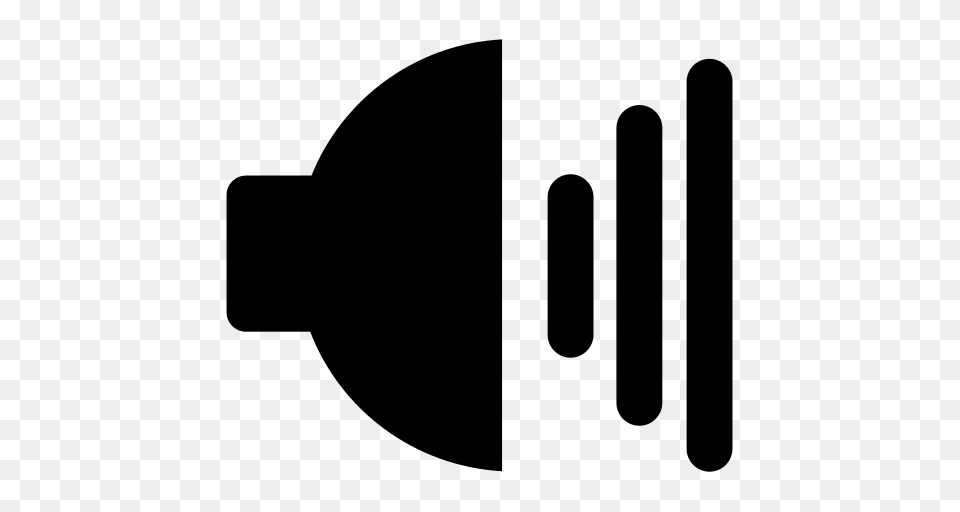 Speaker Icon Myiconfinder, Gray Free Png