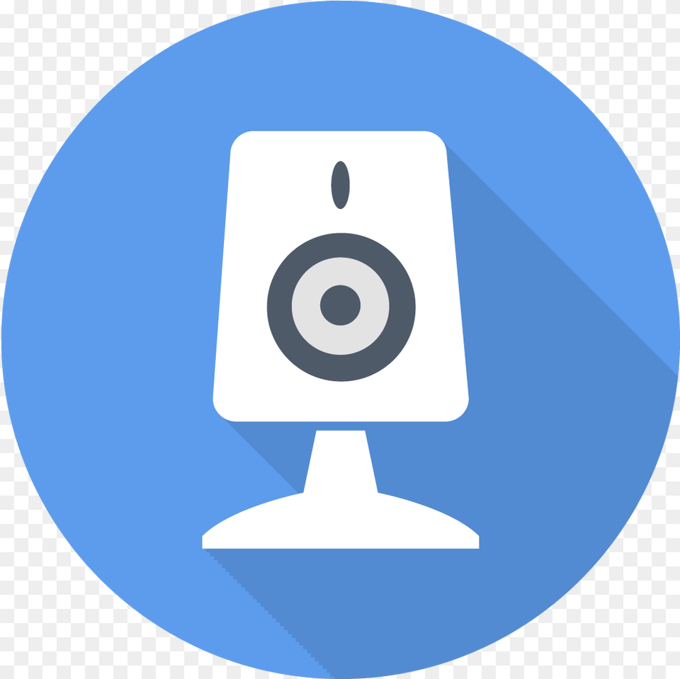 Speaker Logo Question Circle, Camera, Electronics, Disk, Webcam Free Png Download