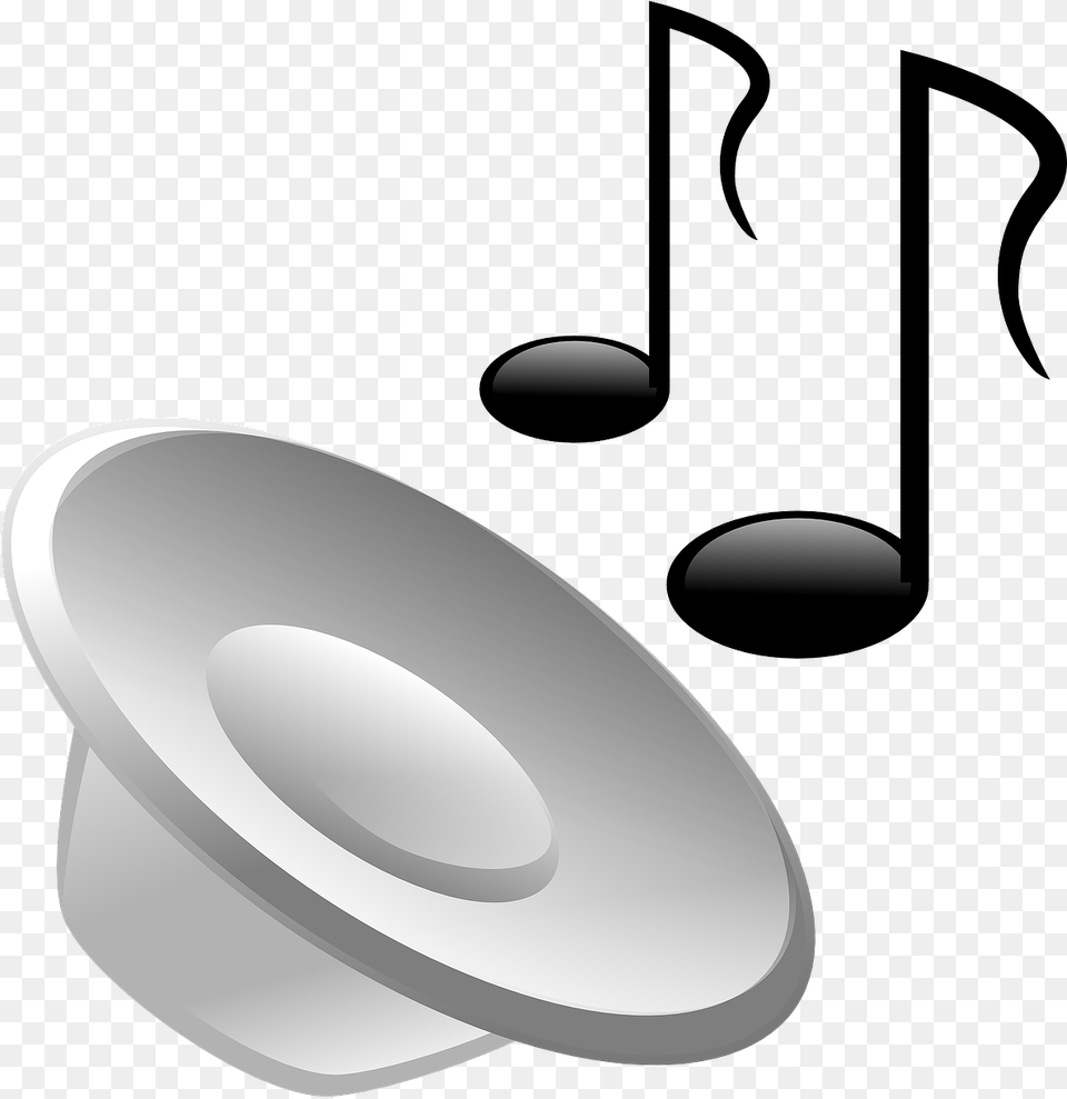 Speaker Music Notes Music Icon Gif, Lighting, Disk Free Png Download