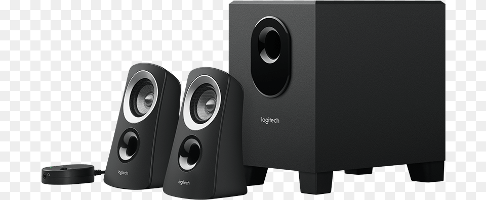 Speaker System With Subwoofer Logitech, Electronics, Home Theater Png